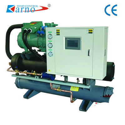 Low temperature screw machine freezer